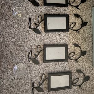Set of 4 PartyLite Wall Hanging Picture Frames